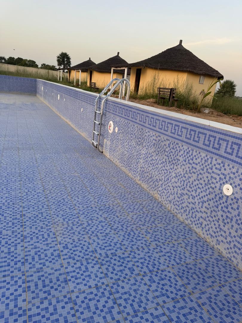 Piscine carrelée